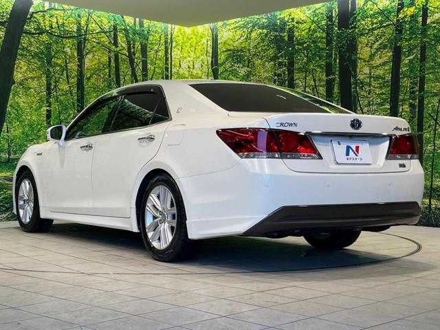 クラウンハイブリッド アスリートS HDDナビ バックカメラ レーダークルーズ 禁煙車 ドラレコ コーナーセンサー スマートキー HIDヘッド ビルトインETC 純正17インチアルミ 車線逸脱警報 オートライト デュアルエアコン(50枚目)