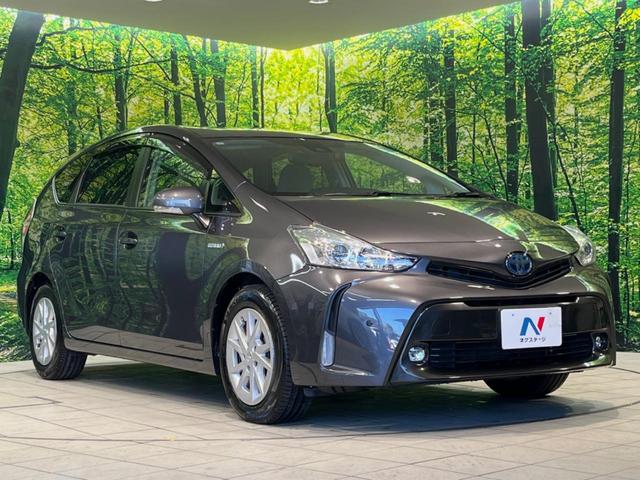 プリウスアルファ S 純正SDナビ バックカメラ 衝突被害軽減システム レーダークルーズ 禁煙車 ドラレコ スマートキー ビルトインETC 純正16インチアルミ 車線逸脱警報 オートライト(55枚目)