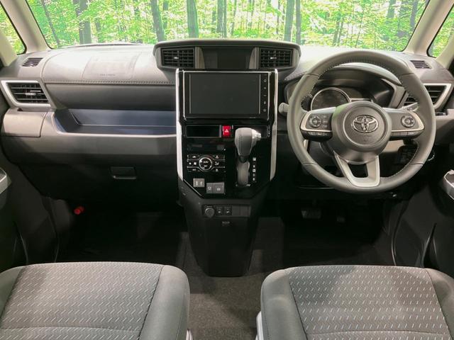 ルーミー カスタムＧ－Ｔ　９型ディスプレイオーディオ　ターボ　登録済未使用車　両側電動ドア　全周囲カメラ　衝突被害軽減システム　コーナーセンサー　スマートキー　ＬＥＤヘッド　純正１５インチアルミ　オートハイビーム（2枚目）