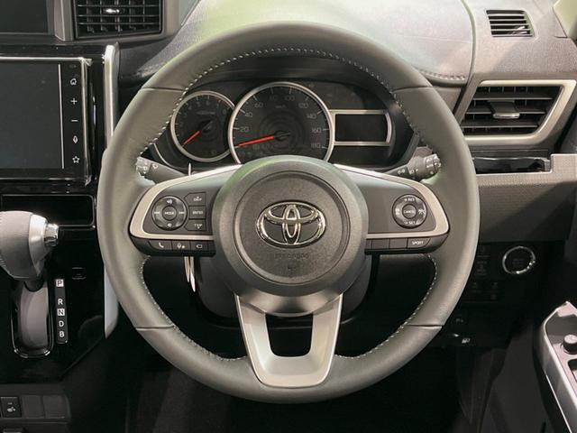 ルーミー カスタムＧ－Ｔ　９型ディスプレイオーディオ　ターボ　登録済未使用車　両側電動ドア　全周囲カメラ　衝突被害軽減システム　コーナーセンサー　スマートキー　ＬＥＤヘッド　純正１５インチアルミ　オートハイビーム（11枚目）