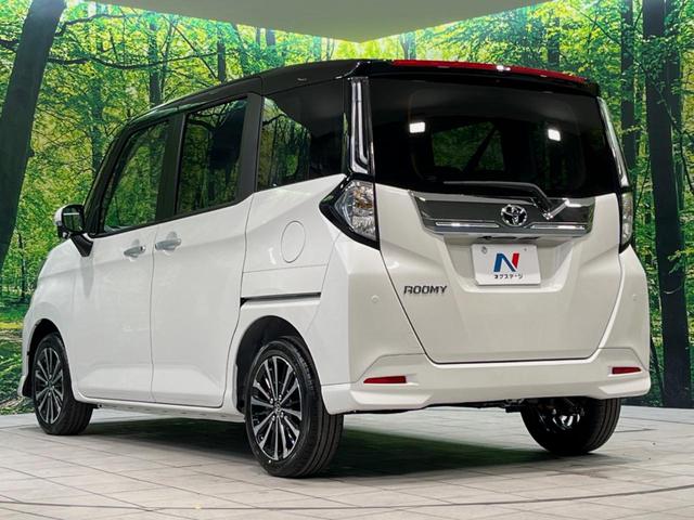 ルーミー カスタムＧ－Ｔ　９型ディスプレイオーディオ　ターボ　登録済未使用車　両側電動ドア　全周囲カメラ　衝突被害軽減システム　コーナーセンサー　スマートキー　ＬＥＤヘッド　純正１５インチアルミ　オートハイビーム（44枚目）