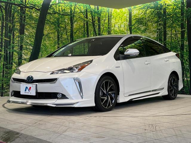 プリウス Sツーリングセレクション モデリスタエアロ 純正9型SDナビ バックカメラ 衝突被害軽減システム レーダークルーズ 禁煙車 コーナーセンサー シートヒーター スマートキー LEDヘッド ETC2.0 純正17インチアルミ(46枚目)