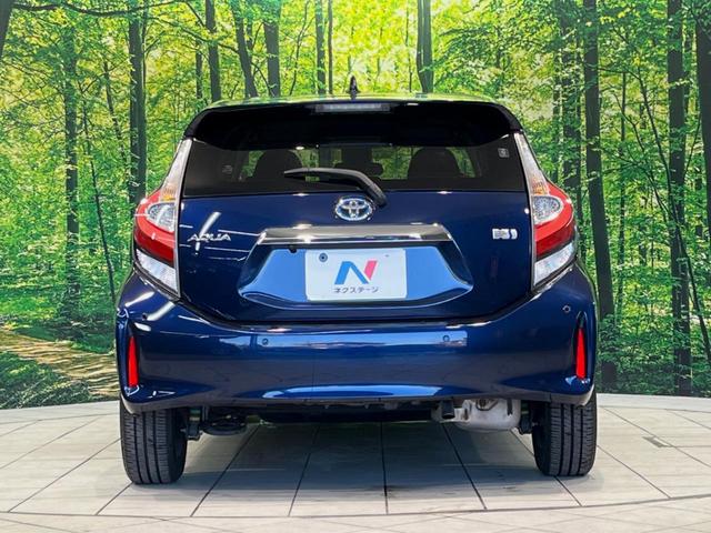 アクア Sスタイルブラック 純正ナビ バックカメラ 衝突被害軽減システム 禁煙車 コーナーセンサー スマートキー オートハイビーム オートライト オートエアコン Bluetooth CD再生 地デジ(15枚目)