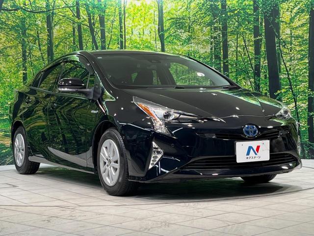 プリウス Sセーフティプラス 純正9型SDナビ バックカメラ セーフティセンス レーダークルーズ 禁煙車 コーナーセンサー スマートキー LEDヘッド ビルトインETC 純正15インチアルミ オートハイビーム パークアシスト(16枚目)