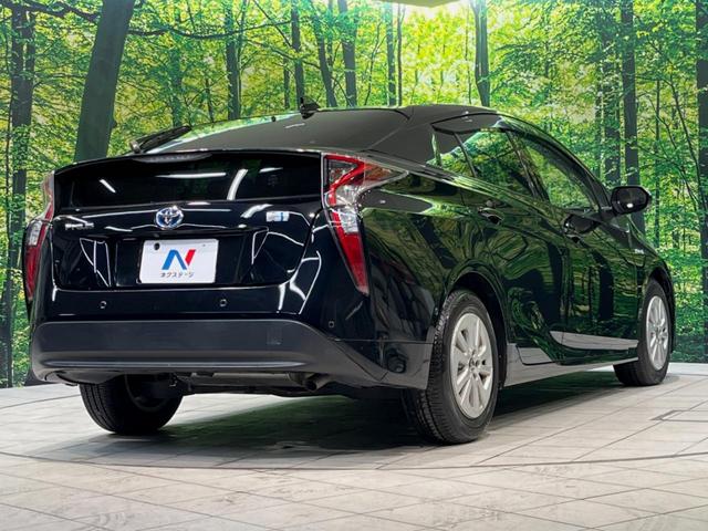 プリウス Sセーフティプラス 純正9型SDナビ バックカメラ セーフティセンス レーダークルーズ 禁煙車 コーナーセンサー スマートキー LEDヘッド ビルトインETC 純正15インチアルミ オートハイビーム パークアシスト(17枚目)