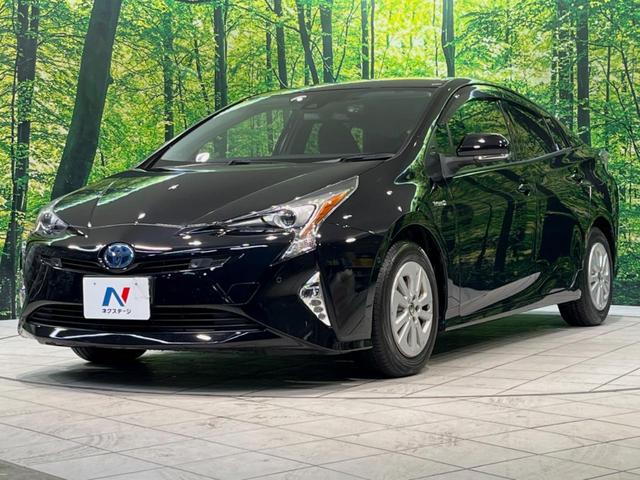 プリウス Sセーフティプラス 純正9型SDナビ バックカメラ セーフティセンス レーダークルーズ 禁煙車 コーナーセンサー スマートキー LEDヘッド ビルトインETC 純正15インチアルミ オートハイビーム パークアシスト(43枚目)