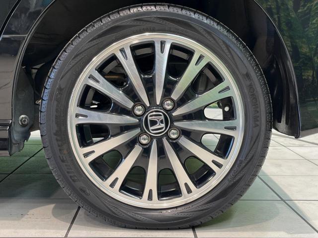 N-BOXカスタム G・ターボLパッケージ 純正ナビ バックカメラ 両側電動ドア 衝突被害軽減システム ハーフレザーシート スマートキー HIDヘッド ETC クルコン 純正15インチアルミ オートライト オートエアコン アイドリングストップ(58枚目)