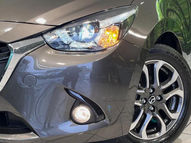 デミオ XDツーリング メーカーナビ バックカメラ 衝突被害軽減システム 禁煙車 スマートキー LEDヘッド ビルトインETC クルコン 純正16インチアルミ オートライト オートエアコン(12枚目)