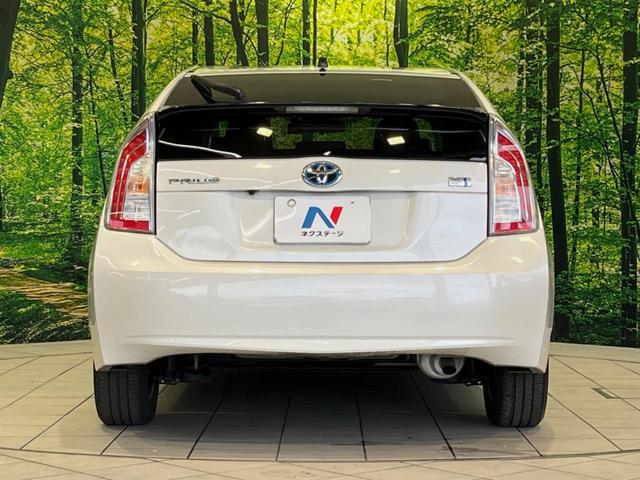 プリウス S 純正8型ナビ バックカメラ 禁煙車 スマートキー HIDヘッド ビルトインETC 純正15インチアルミ オートライト オートエアコン Bluetooth CD/DVD再生 フルセグ ドラレコ(15枚目)