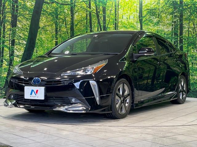 プリウス Sツーリングセレクション モデリスタエアロ 純正8型DA バックカメラ 100V電源 衝突被害軽減システム レーダークルーズ 禁煙車 コーナーセンサー スマートキー LEDヘッド ETC 純正17インチアルミ オートハイビーム(48枚目)