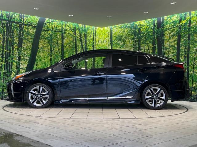 プリウス Sツーリングセレクション モデリスタエアロ 純正8型DA バックカメラ 100V電源 衝突被害軽減システム レーダークルーズ 禁煙車 コーナーセンサー スマートキー LEDヘッド ETC 純正17インチアルミ オートハイビーム(49枚目)