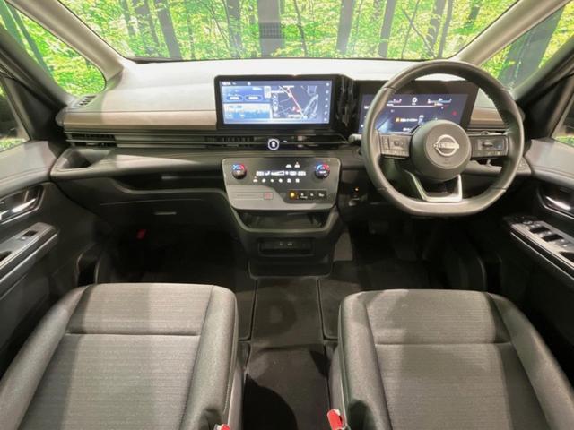 セレナ ハイウェイスターＶ　メーカー１２．３型ナビ　全周囲カメラ　後席モニター　両側電動ドア　衝突被害軽減システム　レーダークルーズ　禁煙車　ハーフレザーシート　コーナーセンサー　スマートキー　ＬＥＤヘッド　ＥＴＣ２．０（2枚目）