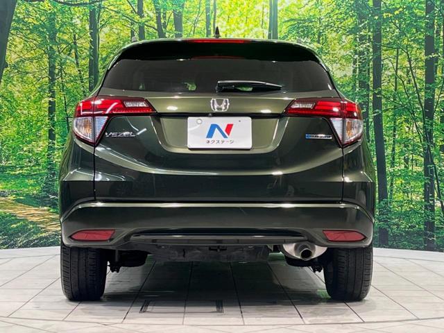 ヴェゼル ハイブリッドＺ　純正ＳＤナビ　バックカメラ　衝突被害軽減システム　禁煙車　ハーフレザーシート　シートヒーター　ドラレコ　スマートキー　ＬＥＤヘッド　ルーフレール　ＥＴＣ　クルコン　オートライト　オートエアコン（15枚目）