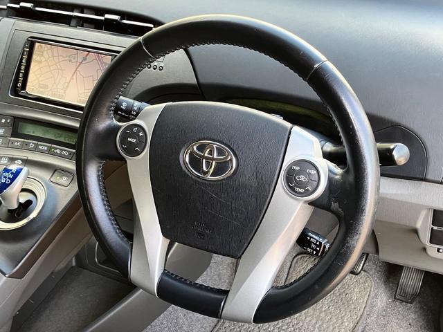 プリウス Gツーリングセレクション 純正ナビTV Bluetooth ETC クルーズコントロール キーレス(14枚目)