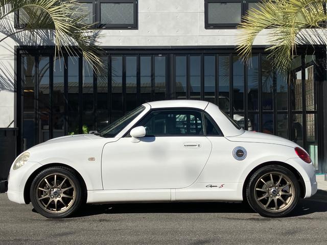 コペン 2ndアニバーサリーエディション RECAROシート MOMOステアリング BLIZUターボタイマー 社外アルミ ナビ ETC ドラレコ 電動ルーフ(3枚目)