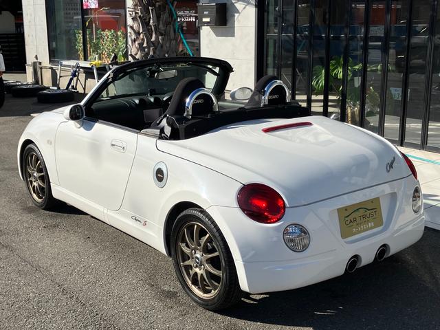 コペン 2ndアニバーサリーエディション RECAROシート MOMOステアリング BLIZUターボタイマー 社外アルミ ナビ ETC ドラレコ 電動ルーフ(5枚目)