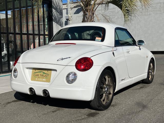 コペン 2ndアニバーサリーエディション RECAROシート MOMOステアリング BLIZUターボタイマー 社外アルミ ナビ ETC ドラレコ 電動ルーフ(8枚目)