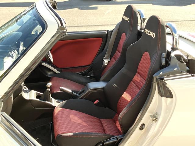 コペン 2ndアニバーサリーエディション RECAROシート MOMOステアリング BLIZUターボタイマー 社外アルミ ナビ ETC ドラレコ 電動ルーフ(45枚目)