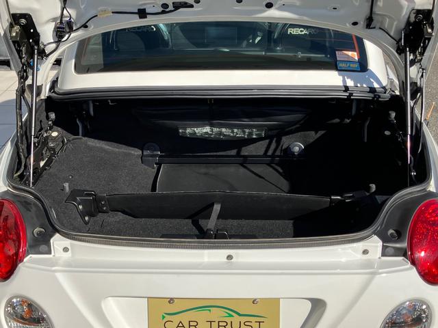 コペン 2ndアニバーサリーエディション RECAROシート MOMOステアリング BLIZUターボタイマー 社外アルミ ナビ ETC ドラレコ 電動ルーフ(53枚目)