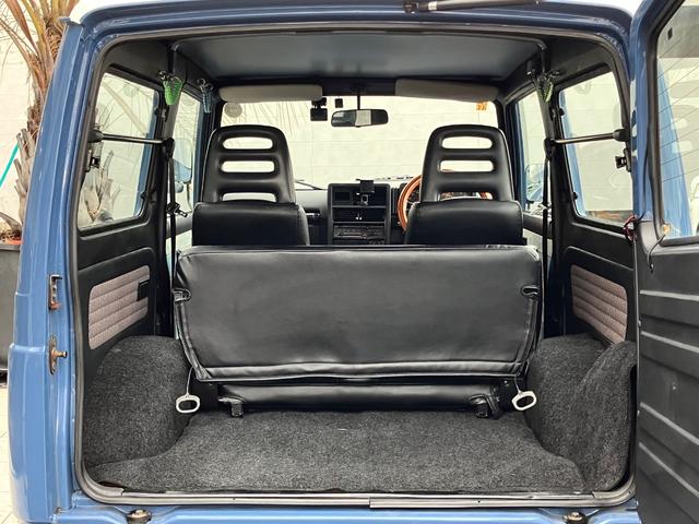 ジムニー ランドベンチャー　全塗装　ＪＡ１１最終５型　リフトアップ　社外足廻り／ウッドステアリング／バンパー（40枚目）