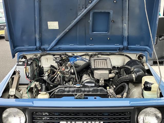 ジムニー ランドベンチャー　全塗装　ＪＡ１１最終５型　リフトアップ　社外足廻り／ウッドステアリング／バンパー（43枚目）