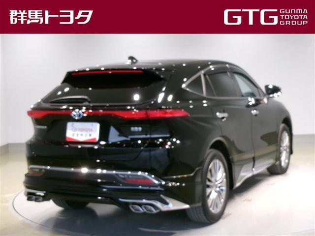 ハリアーハイブリッド Ｚ　レザーパッケージ　革シート　サンルーフ　フルセグ　メモリーナビ　ミュージックプレイヤー接続可　バックカメラ　衝突被害軽減システム　ＥＴＣ　ドラレコ　ＬＥＤヘッドランプ　ワンオーナー　フルエアロ　記録簿（3枚目）