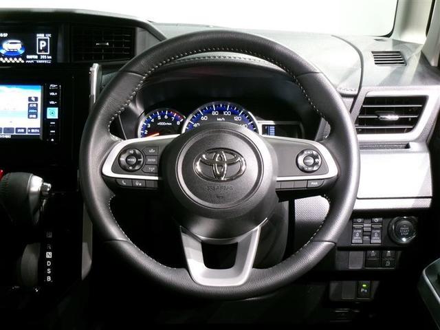 ルーミー カスタムG フルセグ メモリーナビ DVD再生 ミュージックプレイヤー接続可 バックカメラ 衝突被害軽減システム ETC 両側電動スライド LEDヘッドランプ 記録簿 アイドリングストップ(5枚目)