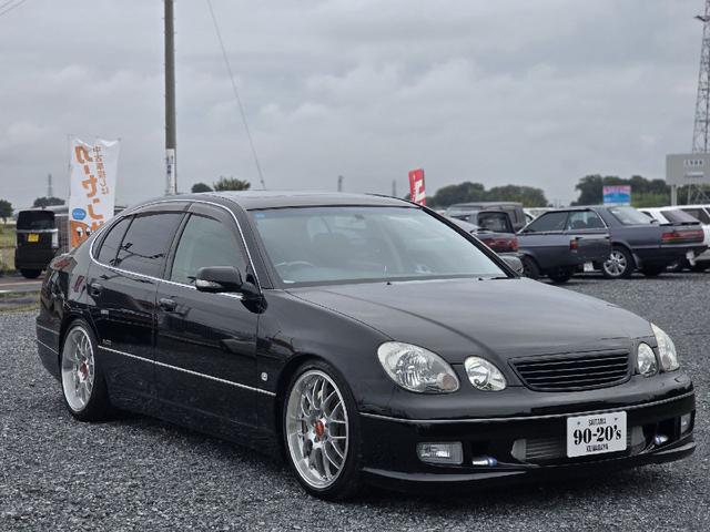 アリスト V300ベルテックスエディション /TOM’Sマフラー/TOM’SECU/TOM’Sバンパー/車高調/BBS19インチアルミホイール/F・Rタワーバー/260kmメーター/Fブレーキ80スープラ流用/運転席RECAROシート(33枚目)