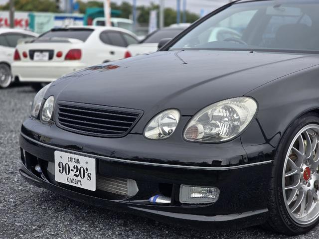 アリスト V300ベルテックスエディション /TOM’Sマフラー/TOM’SECU/TOM’Sバンパー/車高調/BBS19インチアルミホイール/F・Rタワーバー/260kmメーター/Fブレーキ80スープラ流用/運転席RECAROシート(40枚目)