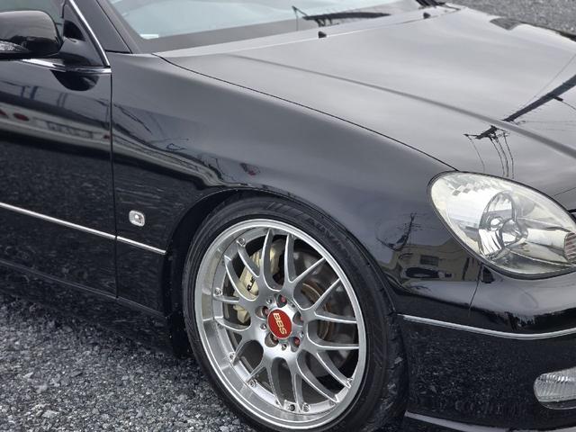 アリスト V300ベルテックスエディション /TOM’Sマフラー/TOM’SECU/TOM’Sバンパー/車高調/BBS19インチアルミホイール/F・Rタワーバー/260kmメーター/Fブレーキ80スープラ流用/運転席RECAROシート(42枚目)