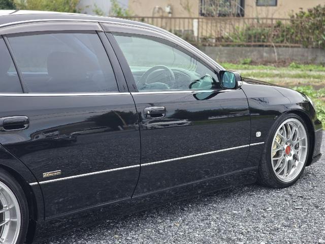 アリスト V300ベルテックスエディション /TOM’Sマフラー/TOM’SECU/TOM’Sバンパー/車高調/BBS19インチアルミホイール/F・Rタワーバー/260kmメーター/Fブレーキ80スープラ流用/運転席RECAROシート(44枚目)