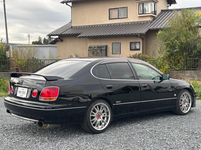 アリスト V300ベルテックスエディション /本革シート/車高調/柿本改マフラー/社外アルミホイール/追加メーター(3枚目)