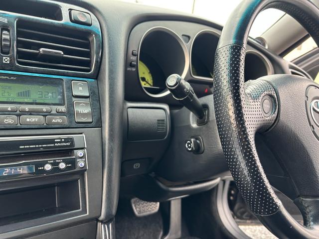 アリスト V300ベルテックスエディション /本革シート/車高調/柿本改マフラー/社外アルミホイール/追加メーター(9枚目)