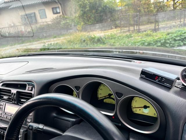 アリスト V300ベルテックスエディション /本革シート/車高調/柿本改マフラー/社外アルミホイール/追加メーター(12枚目)