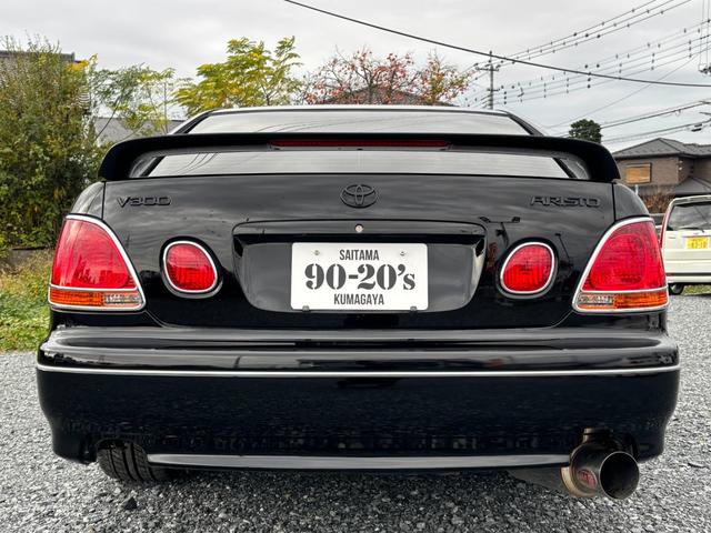 アリスト V300ベルテックスエディション /本革シート/車高調/柿本改マフラー/社外アルミホイール/追加メーター(31枚目)