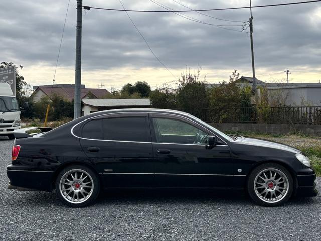 アリスト V300ベルテックスエディション /本革シート/車高調/柿本改マフラー/社外アルミホイール/追加メーター(32枚目)