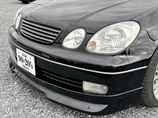 アリスト V300ベルテックスエディション /本革シート/車高調/柿本改マフラー/社外アルミホイール/追加メーター(34枚目)