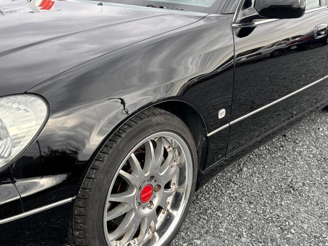 アリスト V300ベルテックスエディション /本革シート/車高調/柿本改マフラー/社外アルミホイール/追加メーター(35枚目)