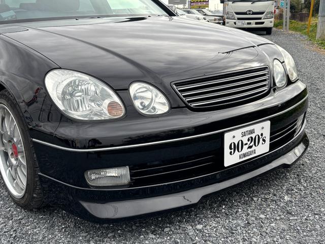 アリスト V300ベルテックスエディション /本革シート/車高調/柿本改マフラー/社外アルミホイール/追加メーター(40枚目)