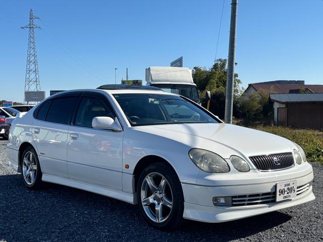 アリスト Ｖ３００ベルテックスエディション　／ノーマル／サンルーフ／黒革シート／社外ナビ（36枚目）