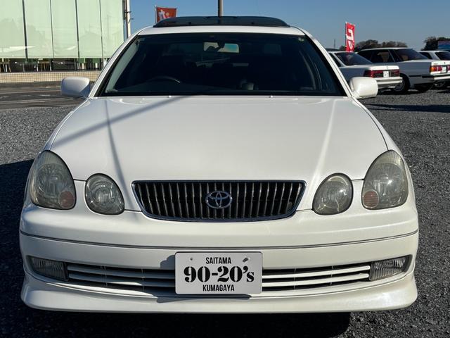 アリスト Ｖ３００ベルテックスエディション　／ノーマル／サンルーフ／黒革シート／社外ナビ（39枚目）