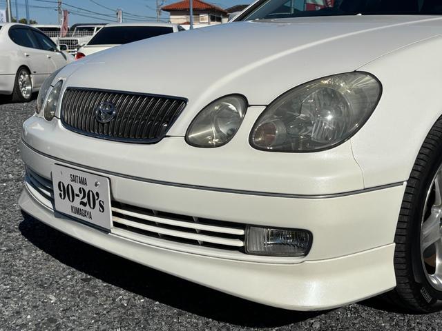 アリスト Ｖ３００ベルテックスエディション　／ノーマル／サンルーフ／黒革シート／社外ナビ（43枚目）