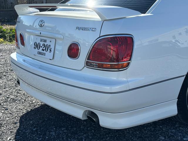 アリスト Ｖ３００ベルテックスエディション　／ノーマル／サンルーフ／黒革シート／社外ナビ（54枚目）