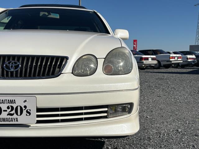 アリスト Ｖ３００ベルテックスエディション　／ノーマル／サンルーフ／黒革シート／社外ナビ（56枚目）