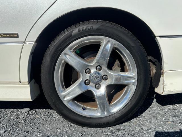 アリスト Ｖ３００ベルテックスエディション　／ノーマル／サンルーフ／黒革シート／社外ナビ（70枚目）