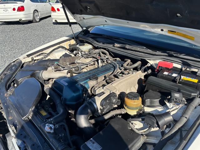 アリスト Ｖ３００ベルテックスエディション　／ノーマル／サンルーフ／黒革シート／社外ナビ（75枚目）