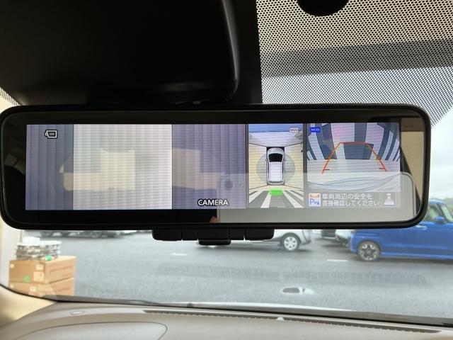 ノート ｅ－パワーＸ　純正ドラレコ前　全周囲　レンタカーアップ　３６０°カメラ　横滑防止装置　Ｒカメラ　運転席助手席エアバック　地デジ　Ｆカメラ　ＡＵＴＯエアコン　盗難防止システム　ナビＴＶ　サイドカメラ　運転席エアバッグ（6枚目）