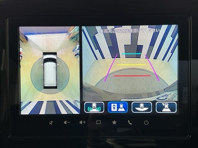 スペーシアカスタム ハイブリッドXS 全周囲カメラ 純正ナビ LED 両側電動 サイドカーテンエアバック Pセンサー 取説記録 盗難警報装置 運転席エアバッグ ワンオーナー車 ETC 地デジ アイドリングS スマートキー 横滑り防止装置(6枚目)