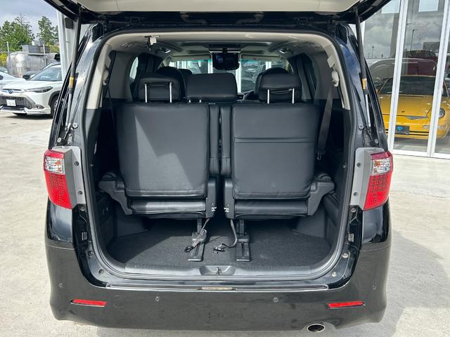 アルファード 　１０インチナビ　サンルーフ　フリップダウンモニター　両側電動スライドドア　ＥＴＣ　ＴＥＩＮ車高調　純正１８インチＡＷ（11枚目）