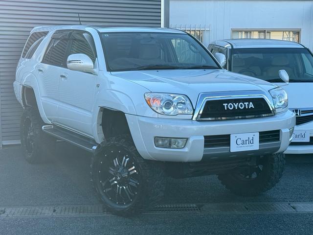 ハイラックスサーフ ＳＳＲ－Ｘ　６インチリフトアップ／サンルーフ／社外グリル／ヒッチメンバー／ＭＴタイヤ／Ｂｌｕｅｔｏｏｔｈ音楽／バックカメラ／ＥＴＣ／（8枚目）